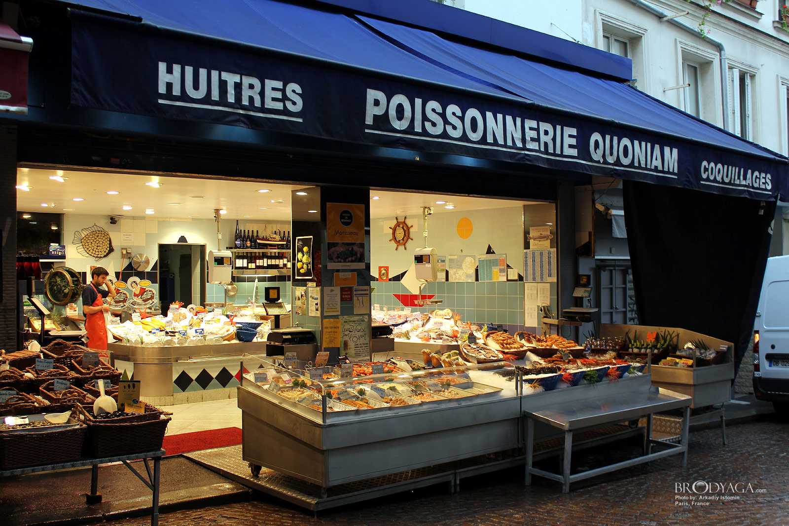 Poissonnerie Quoniam Mouffetard, 107 Rue Mouffetard, Paris